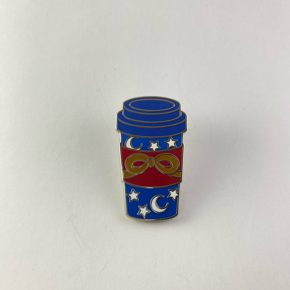 Sorcerer Mickey Coffee Cup Pin